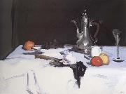 Samuel John Peploe Still Life with Coffee Pot Sweden oil painting artist